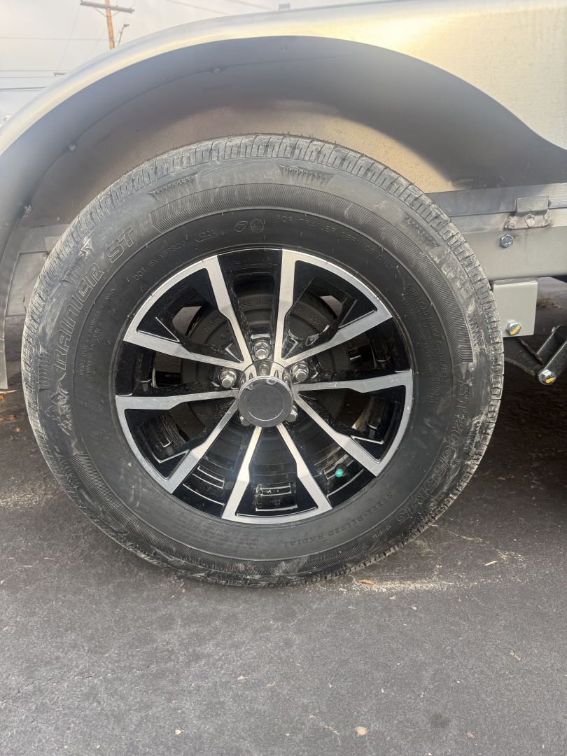 New H&H Trailers 7x18 7k Speed loader D-rings 7k jack Alum deck