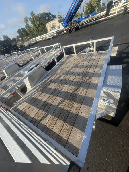 New 2025 MMT Trailers 6x10 3k alum. Flatbed Trailer