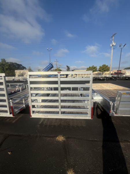 New 2025 MMT Trailers 6x10 3k alum. Flatbed Trailer