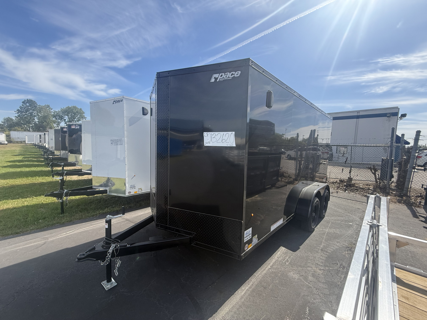 New Pace American 7x14 7k 6'6' interior height, black out package, poly core walls, screw less