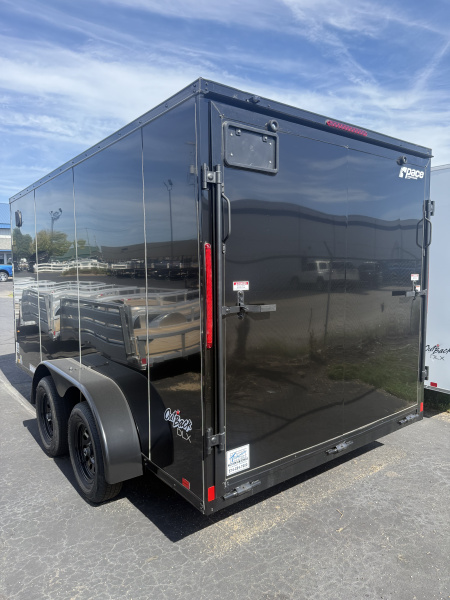 New Pace American 7x14 7k 6'6' interior height, black out package, poly core walls, screw less