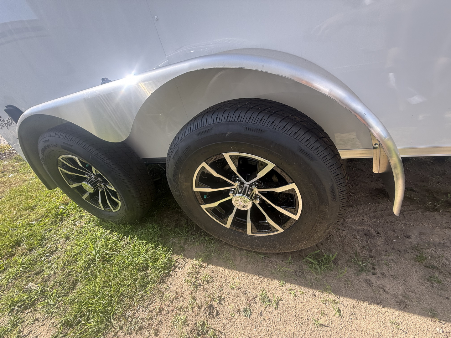 New Pace American 7x14 7k. 6'-6" interior Alum. Rims