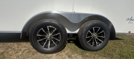 New Pace American 7x16 7k v-nose 7' tall Alum rims