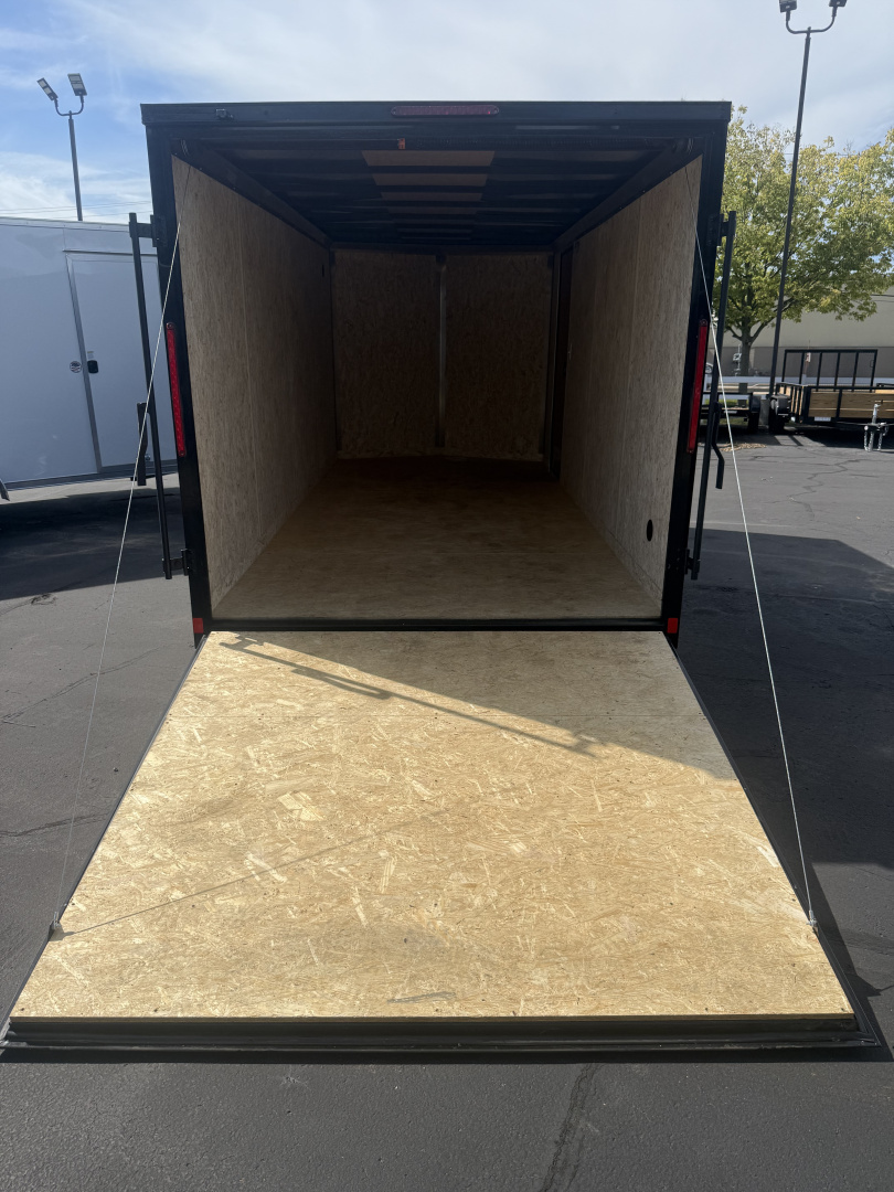 New Pace American 7x16 7k  v nose , poyly core, plus 6" extra height, blackout package