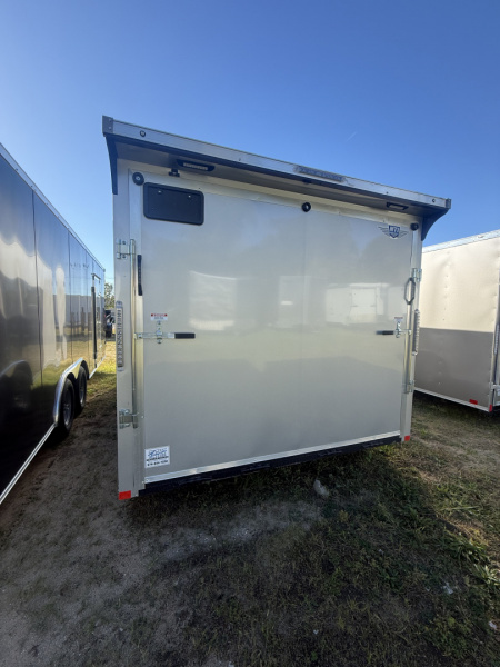 New 2025 RC Trailers 8.5x20 7k. V-nose 78" interior screwless ramp door Car / Racing Trailer