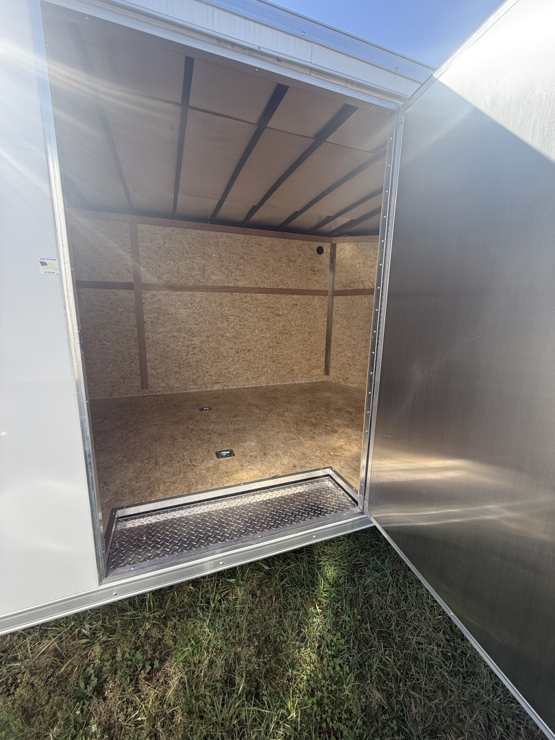 New 2025 MTI Trailers 8.5x24 10k car hauler NO BEAVERTAIL, v-nose, 6'6" interior height, 4 d-rings Car / Racing Trailer