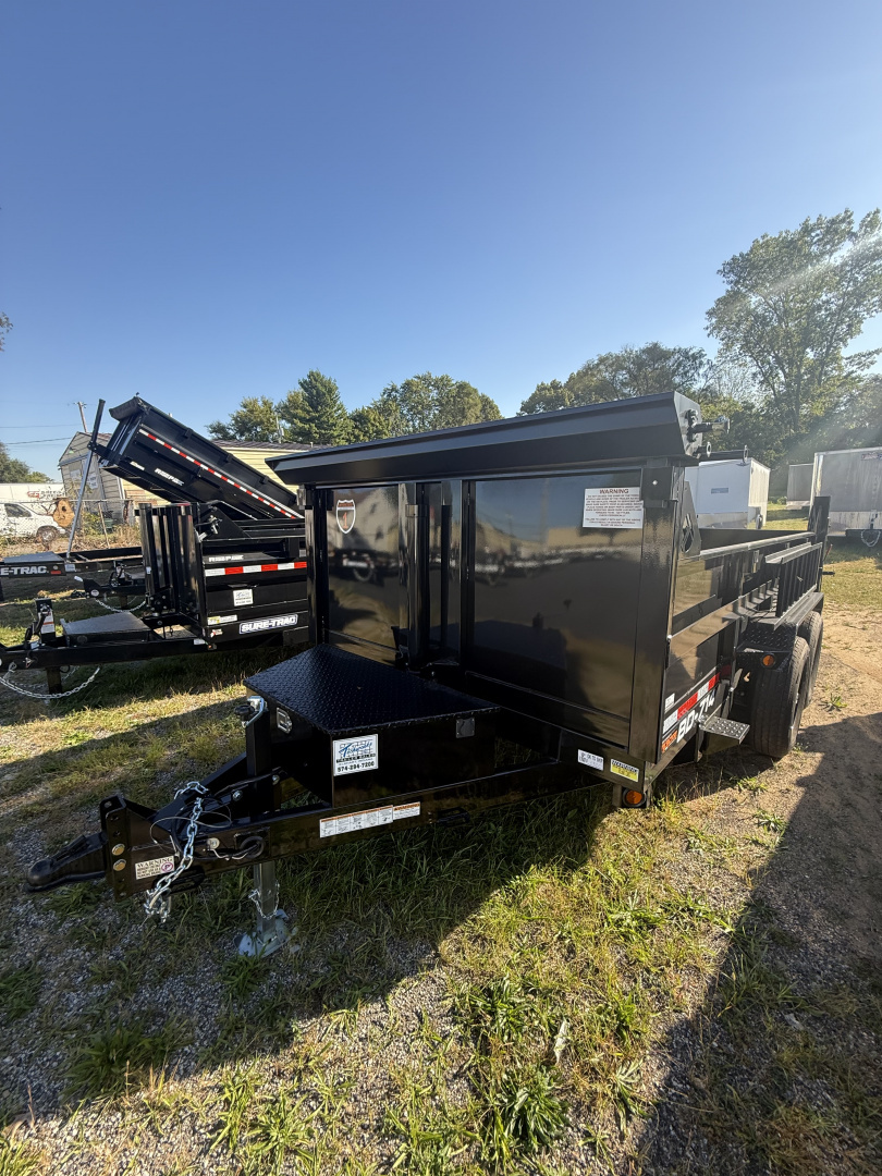 New Interstate Trailers 82x14 14k telscope dump, tarp an drop jacks