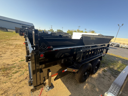 New Interstate Trailers 82x14 14k telscope dump, tarp an drop jacks