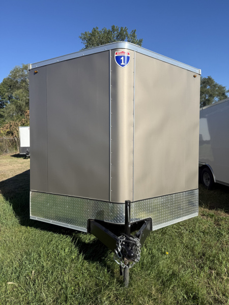 New 2024 Interstate Trailers 8.5x20 SFC 10k v-nose. Screw less, beavertail, 4 d-rings Car / Racing Trailer