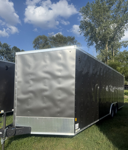 New Interstate Trailers 8.5x24 10k car hauler ,beavertail, 4- d-rings