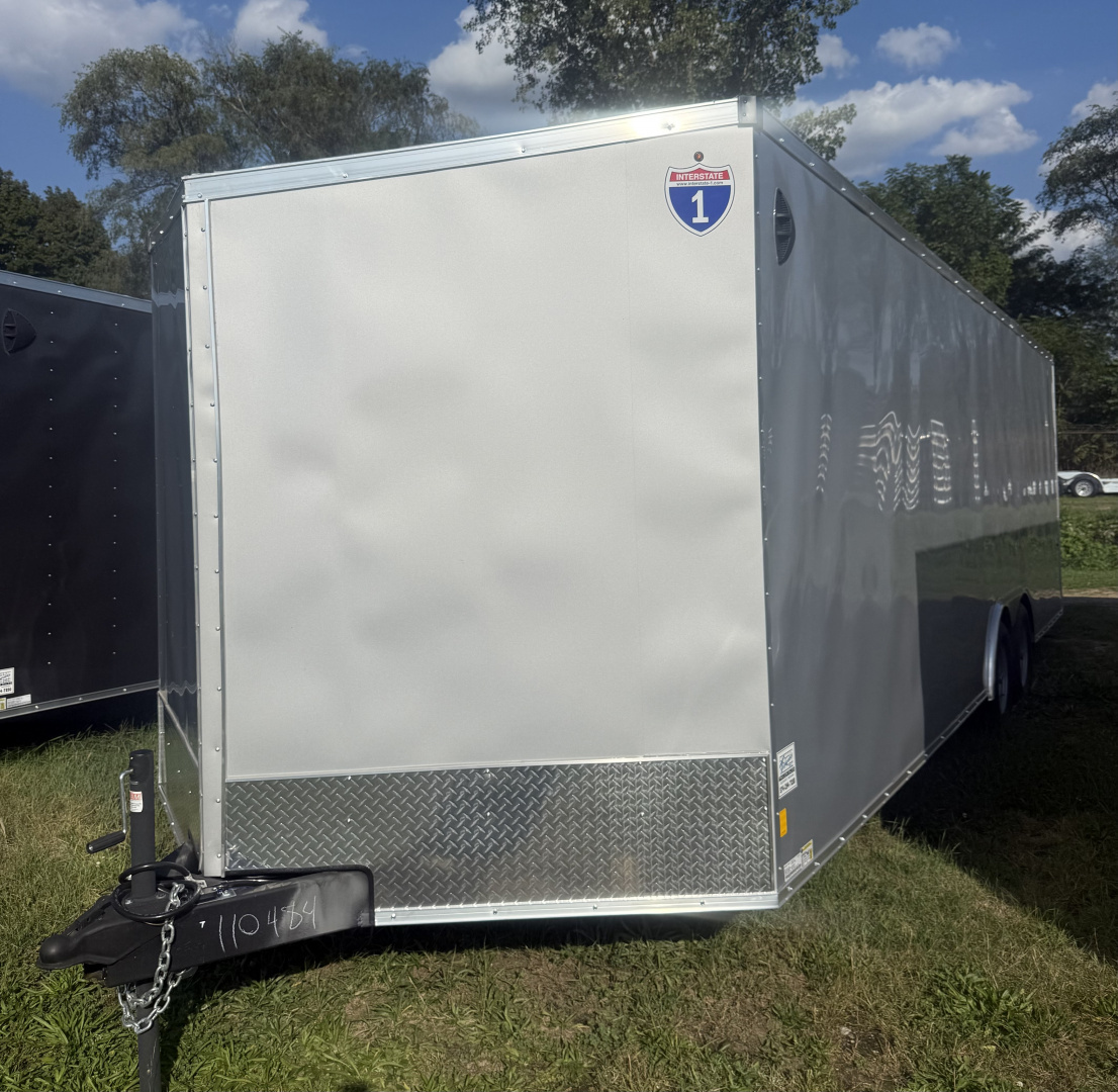 New Interstate Trailers 8.5x24 10k SFC car hauler, beaver tail, 4 d-ring