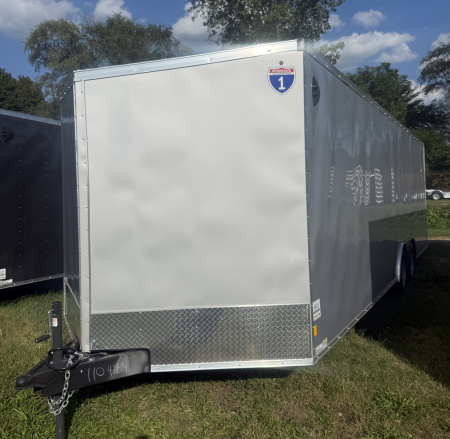 New Interstate Trailers 8.5x24 10k SFC car hauler, beaver tail, 4 d-ring