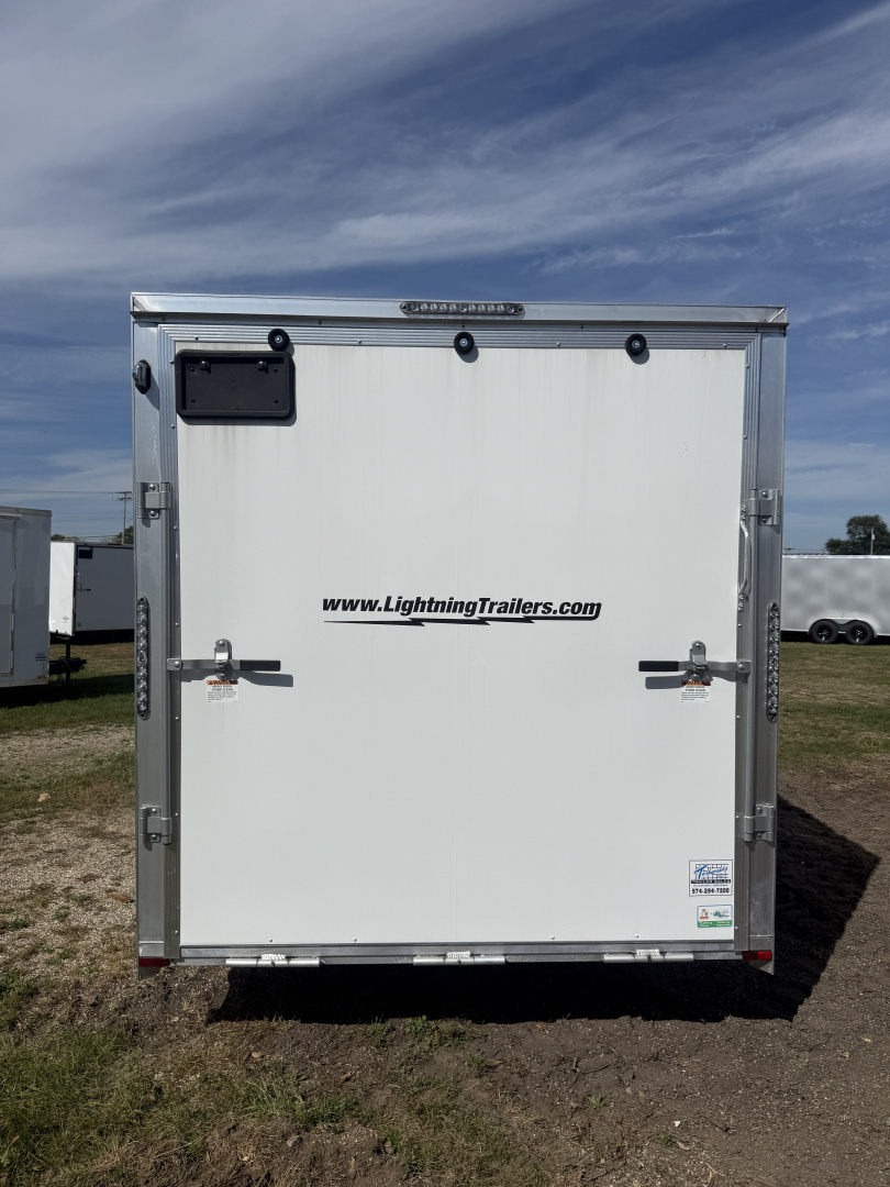 New Rance Aluminum Trailers 7x16 7k plus 6" extra height, ramp door ,4 d-rings ,jack in rear total 16" on center ,alum.wheels