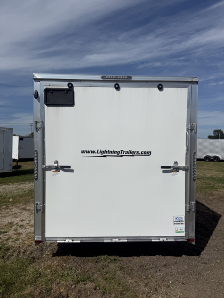 New Rance Aluminum Trailers 7x16 7k plus 6" extra height, ramp door ,4 d-rings ,jack in rear total 16" on center ,alum.wheels