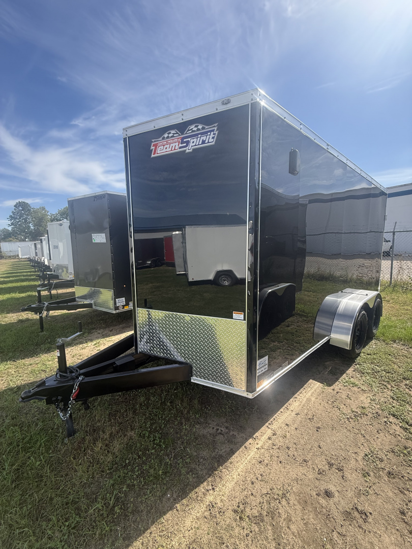 New Team Spirit Trailers 7x14 7k v-nose, polycor
