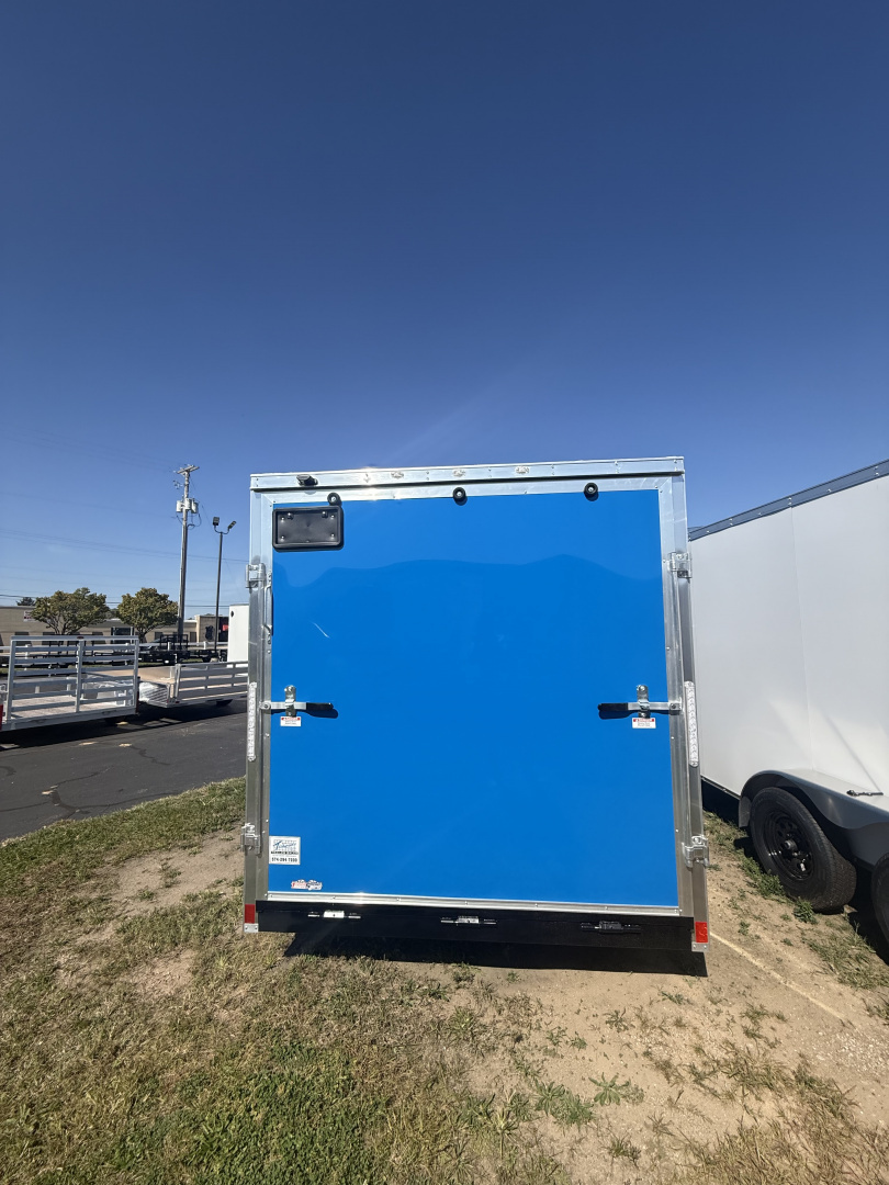 New Team Spirit Trailers 7x16 7k 6'-7" v-nose interior height polycore screwless