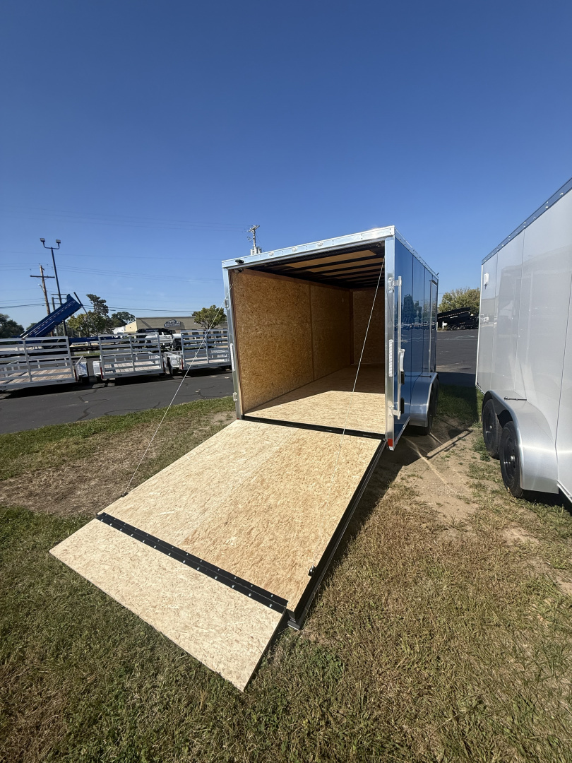New Team Spirit Trailers 7x16 7k 6'-7" v-nose interior height polycore screwless
