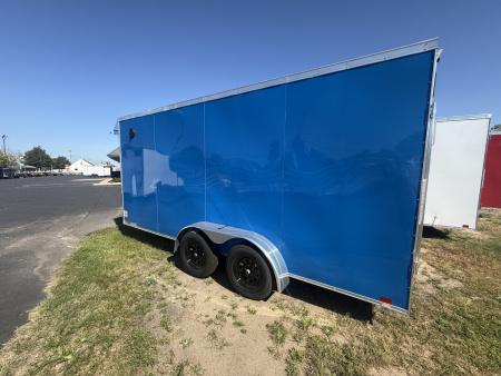 New Team Spirit Trailers 7x16 7k 6'-7" v-nose interior height polycore screwless