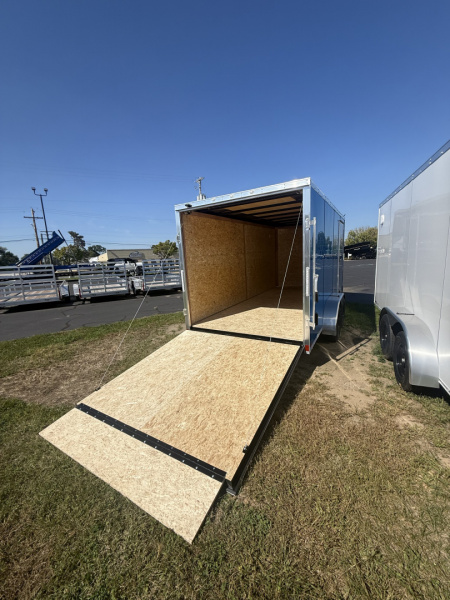 New Team Spirit Trailers 7x16 7k 6'-7" v-nose interior height polycore screwless