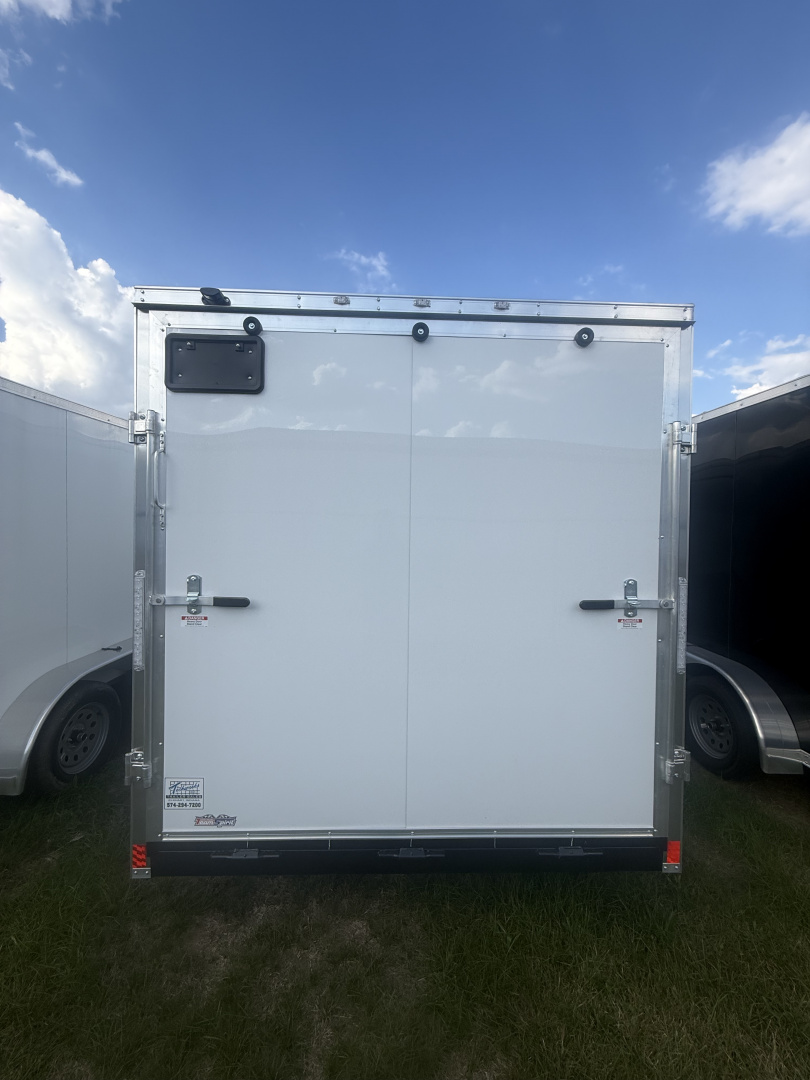 New 2025 Team Spirit Trailers 7x14 7k 6'6' v-nose interior height, poyly core ,screwless, 3/8 walls ,v-nose Cargo / Enclosed Trailer