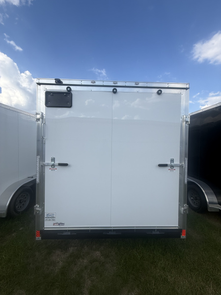 New 2025 Team Spirit Trailers 7x14 7k 6'6' v-nose interior height, poyly core ,screwless, 3/8 walls ,v-nose Cargo / Enclosed Trailer