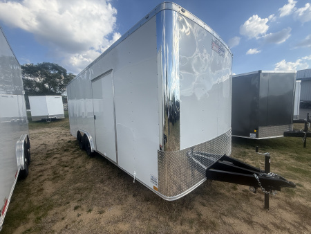 New Team Spirit Trailers 8.5x20 7k deluxe, extra height ,white interior ,torsion axles