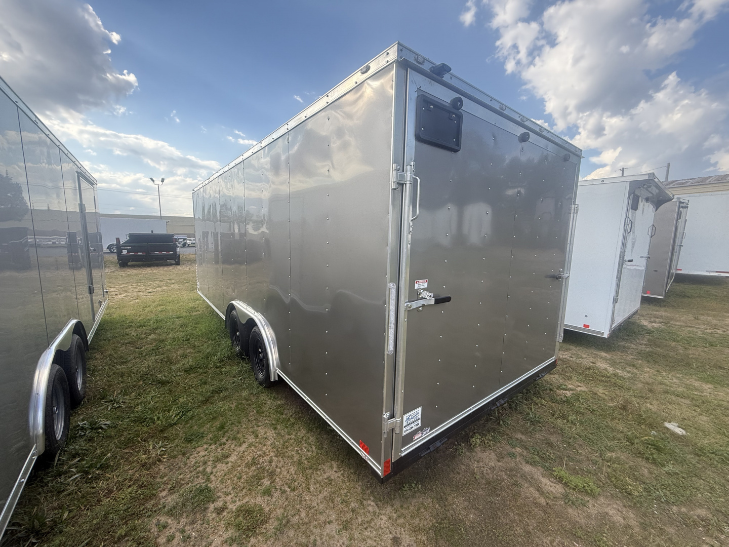 New 2025 Team Spirit Trailers 8.5x20 7k deluxe ,white interior ,torsion axles Car / Racing Trailer