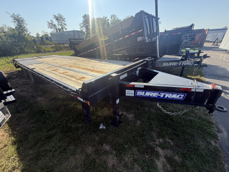 Used Sure-Trac 20+5 deckover 25.9k full width ramps