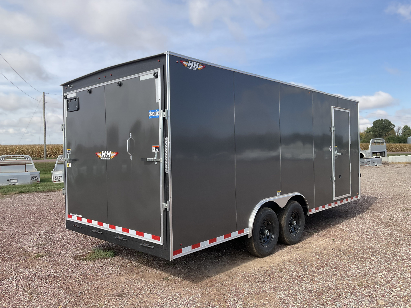 New 2026 H&H Trailers H10120TFTV-140 Cargo / Enclosed Trailer
