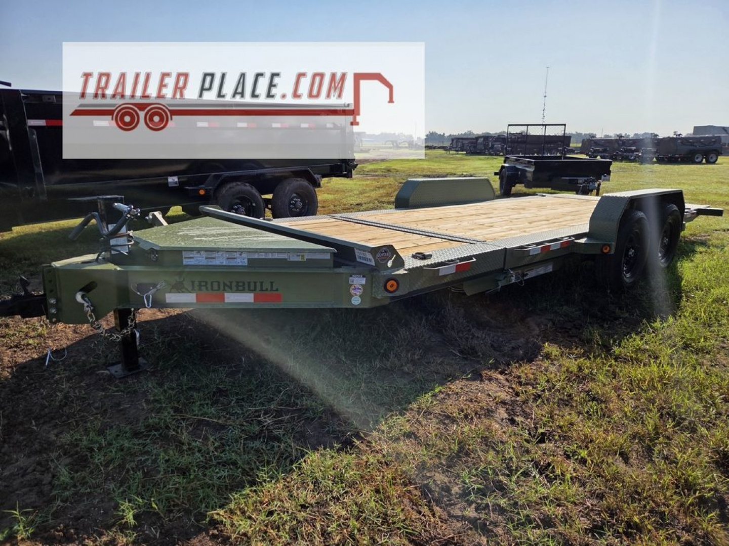 New 2026 IRON BULL 83"X20' 14K TWB TILT TRAILER