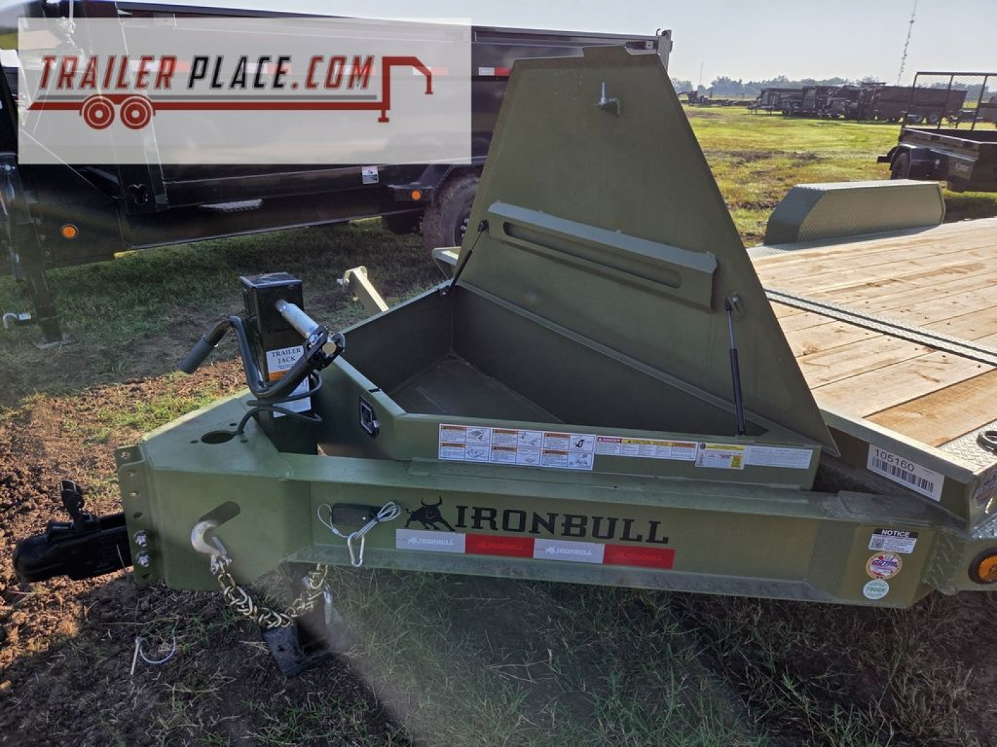 New 2026 IRON BULL 83"X20' 14K TWB TILT TRAILER