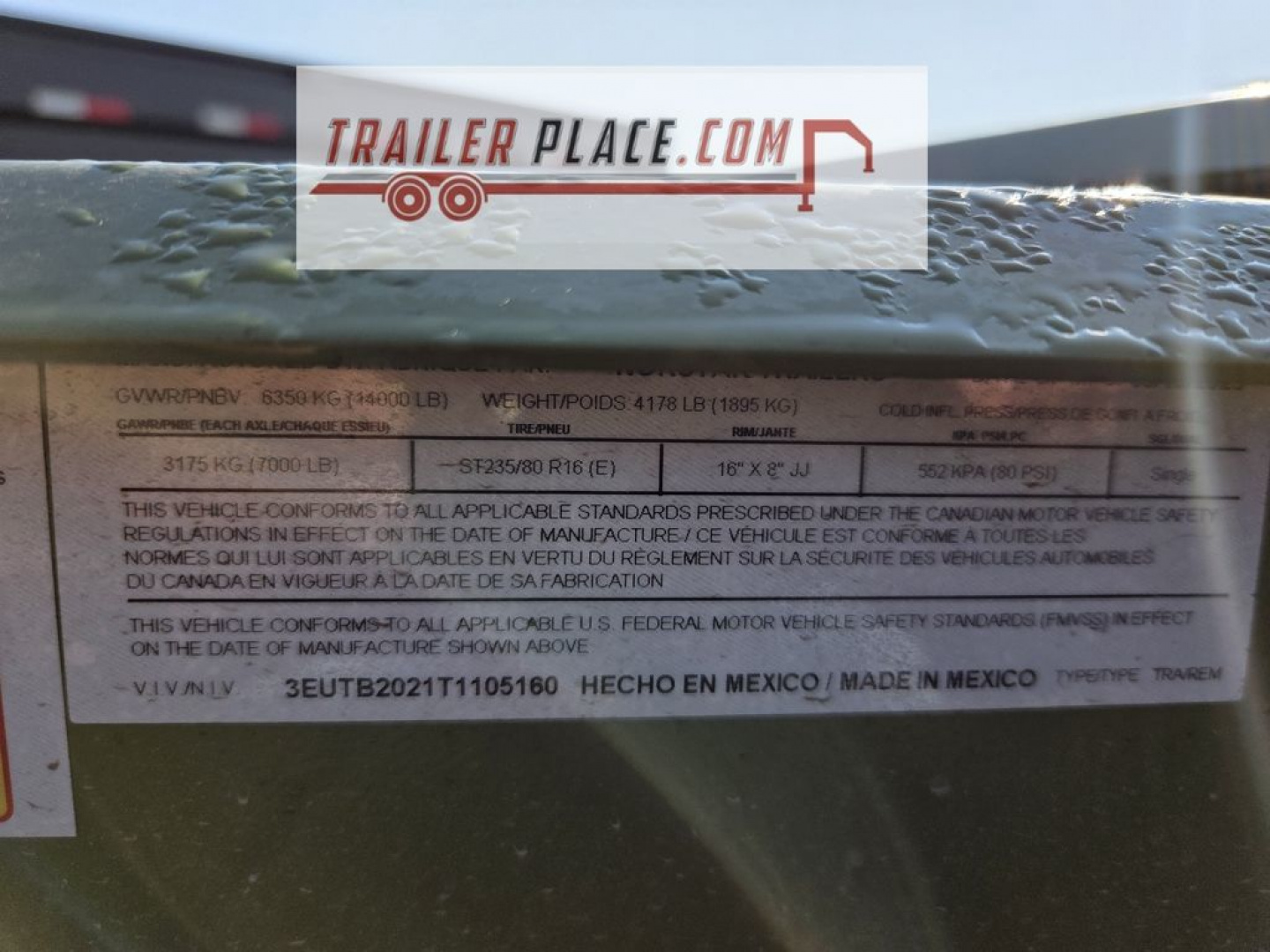 New 2026 IRON BULL 83"X20' 14K TWB TILT TRAILER