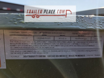 New 2026 IRON BULL 83"X20' 14K TWB TILT TRAILER
