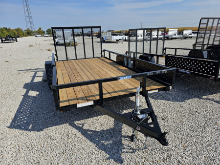 New 2026 Sure-Trac 7 x 14 Tube Top 5K Utility Trailer w/ Brakes