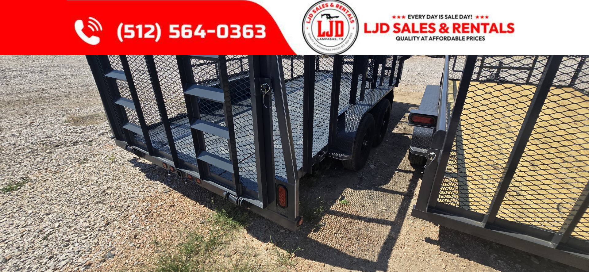 New 2025 Tiger - 83" x 16' Landscape Trailer