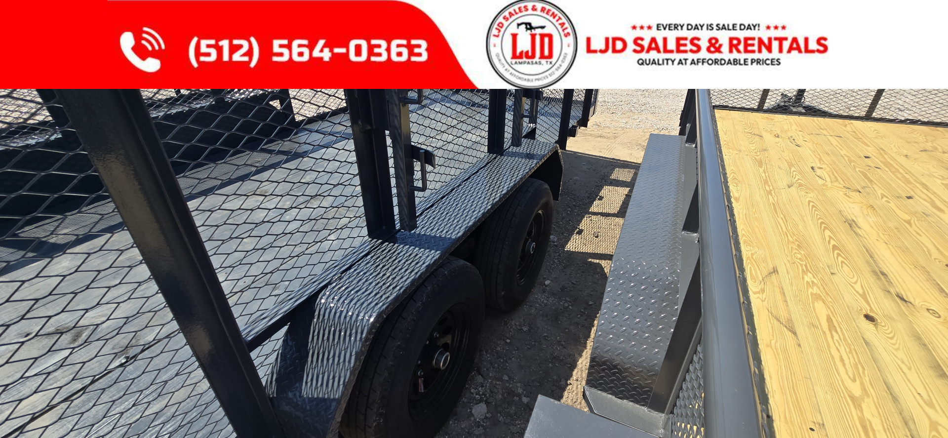 New 2025 Tiger - 83" x 16' Landscape Trailer