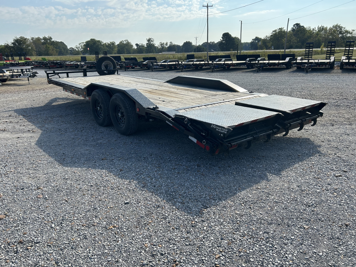 Used 2023 PJ Trailers 102"X24' 14K Equipment Trailer