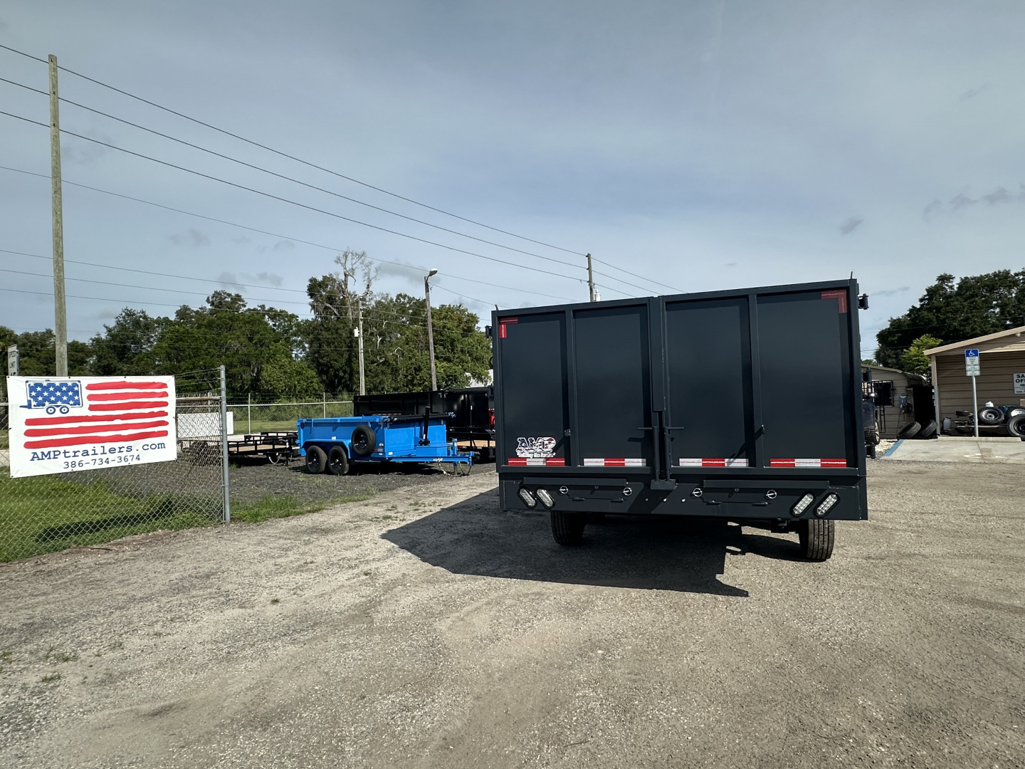 New 2026 AMP Trailers Gooseneck Dump Trailer