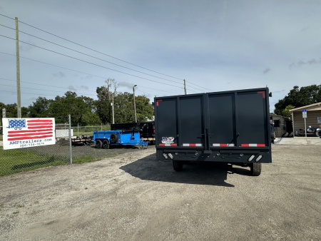 New 2026 AMP Trailers Gooseneck Dump Trailer