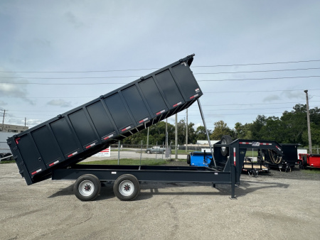 New 2026 AMP Trailers Gooseneck Dump Trailer
