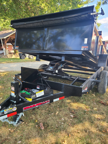 New Trailerman 83 X 12 HYD DUMP, 14K, SCISSOR LIFT