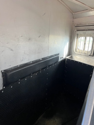 Used 2014 Platinum 4 Horse Reverse Load Living Quarters Trailer