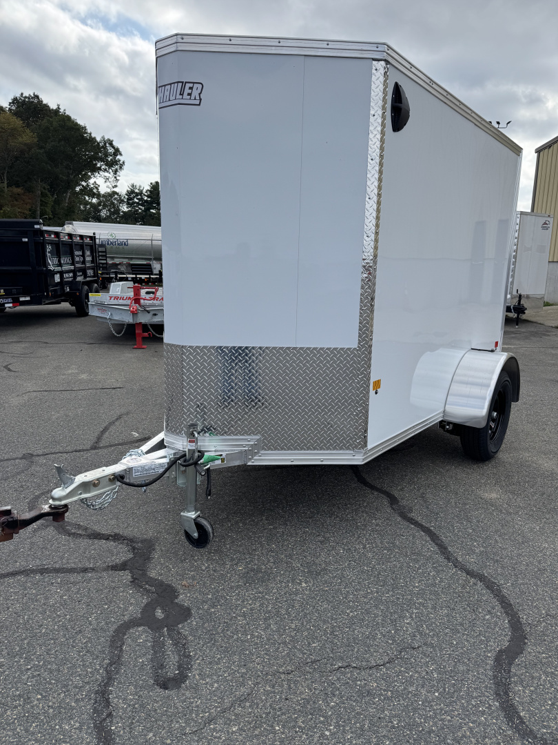 New 2026 E-Z Hauler 5'X8' Aluminum Cargo / Enclosed Trailer