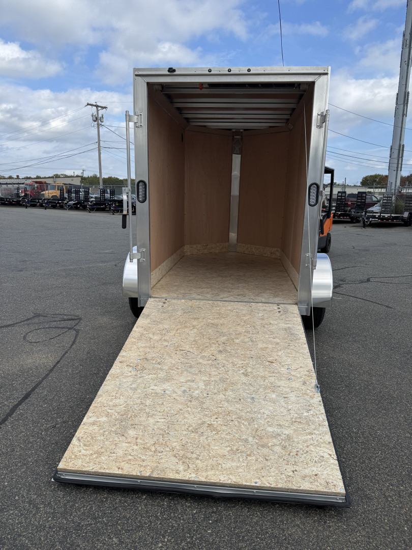 New 2026 E-Z Hauler 5'X8' Aluminum Cargo / Enclosed Trailer