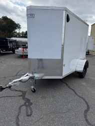 New 2026 E-Z Hauler 5'X8' Aluminum Cargo / Enclosed Trailer