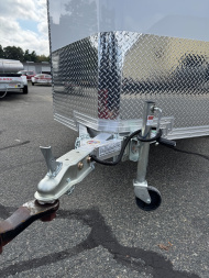 New 2026 E-Z Hauler 5'X8' Aluminum Cargo / Enclosed Trailer