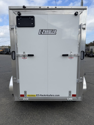 New 2026 E-Z Hauler 5'X8' Aluminum Cargo / Enclosed Trailer