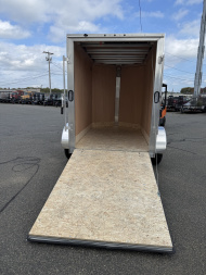 New 2026 E-Z Hauler 5'X8' Aluminum Cargo / Enclosed Trailer