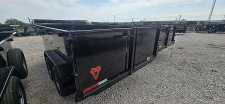 New 2026 - Texas Pride - 7' x 14' x 3'- Dump Trailer