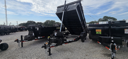 New 2026 - Texas Pride - 7' x 14' x 3'- Dump Trailer